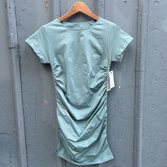 BLANQI Maternity Cap Sleeve Crew Neck Dress, BNWT, L/XL - Picture 3 of 10